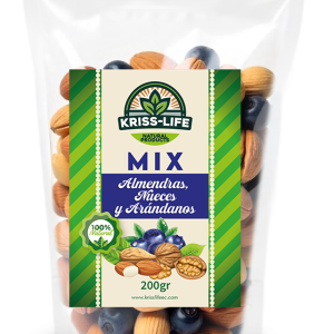 MIX Almendras, Nueces y Arandanos